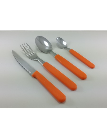 Cuchillo Carol Mesa M/plastico Naranja